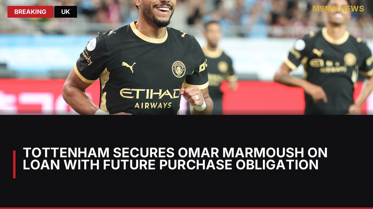 Tottenham Secures Omar Marmoush on Loan with Future Purchase Obligation: MSMN News — image from Sky Sports