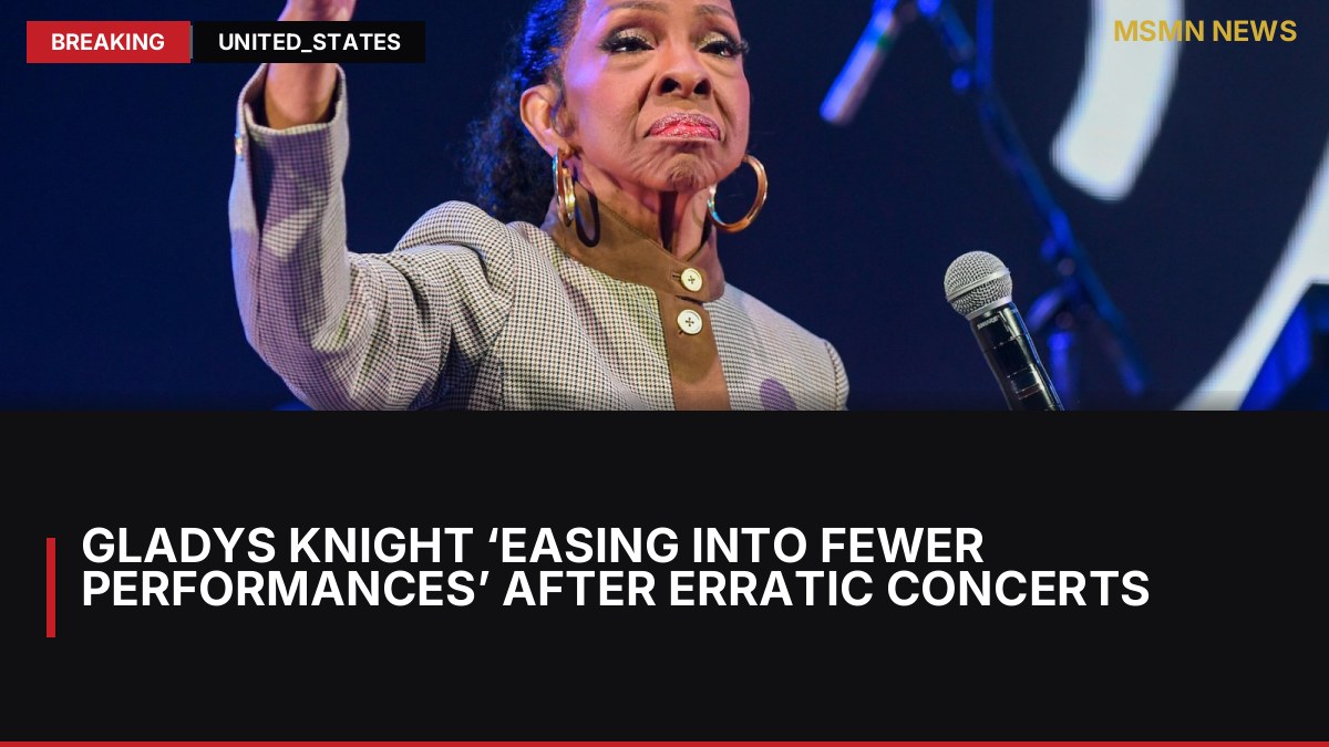 Gladys Knight ‘Easing Into Fewer Performances’ After Erratic Concerts: MSMN News — image from Rolling Stone Music