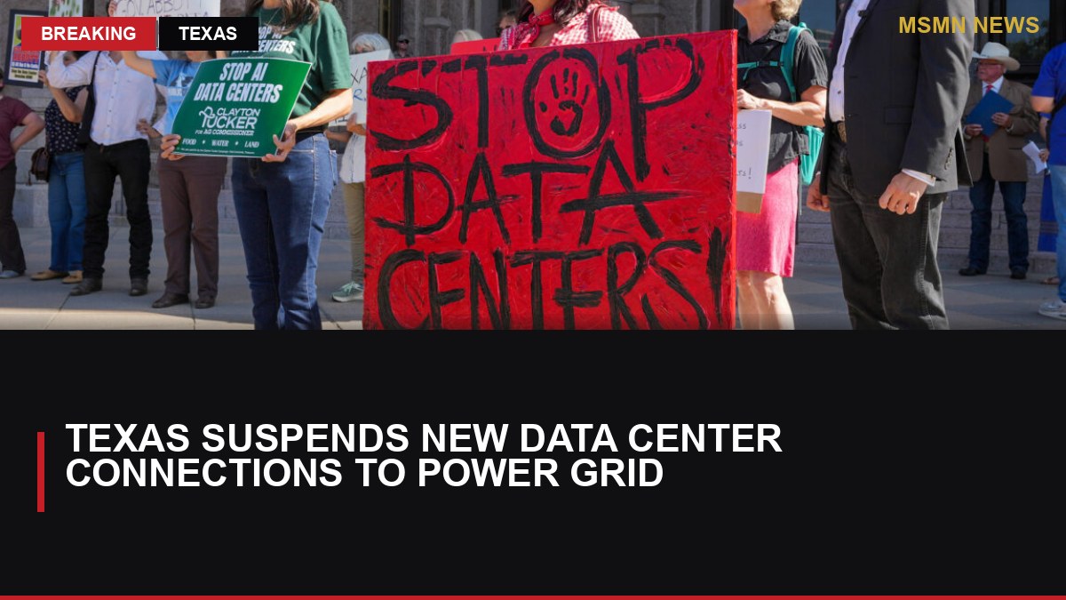 Texas Suspends New Data Center Connections to Power Grid: MSMN News — image from Ars Technica