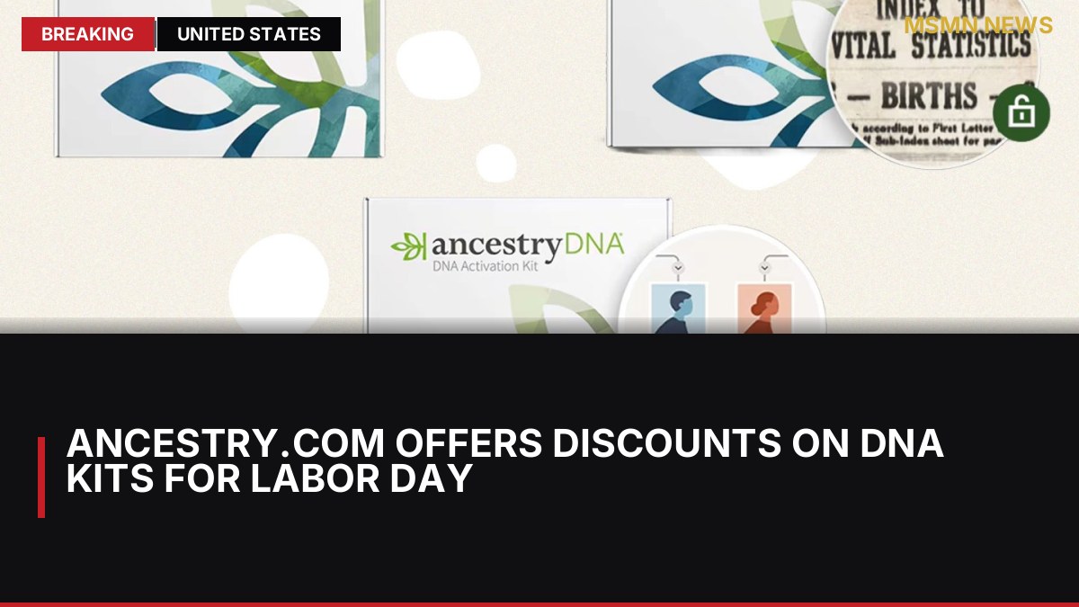 Ancestry.com Offers Discounts on DNA Kits for Labor Day: MSMN News — image from Hollywood Reporter