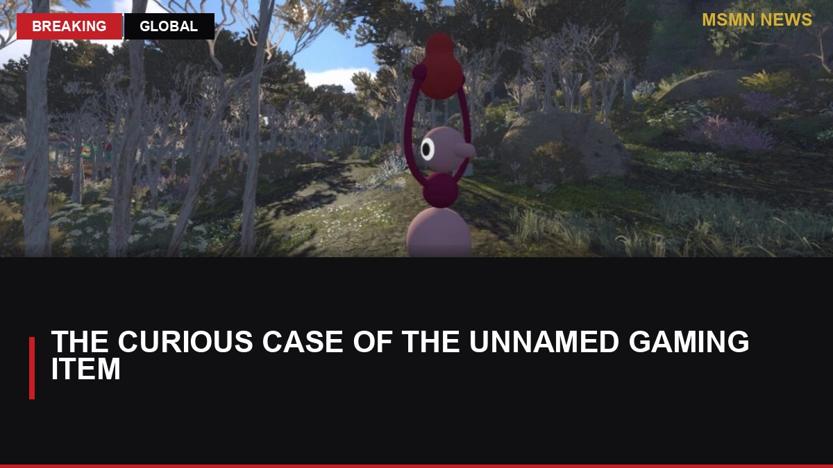 The Curious Case of the Unnamed Gaming Item: MSMN News — image from Kotaku