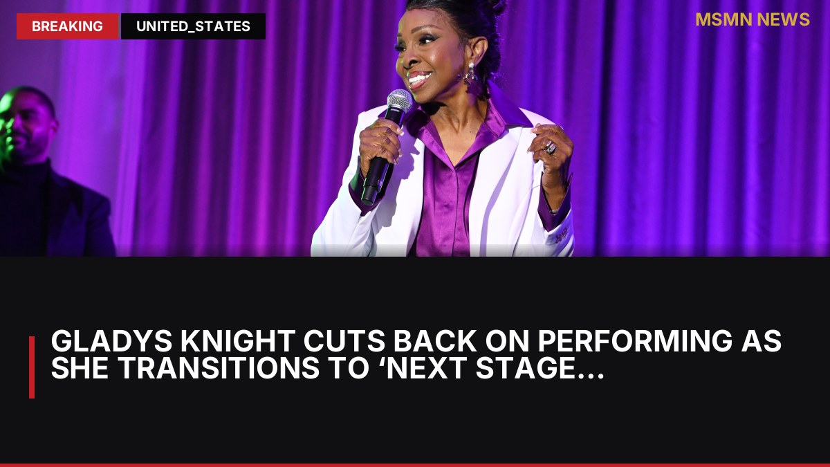Gladys Knight Cuts Back on Performing as She Transitions to ‘Next Stage’ of Career and Life: MSMN News — image from Variety