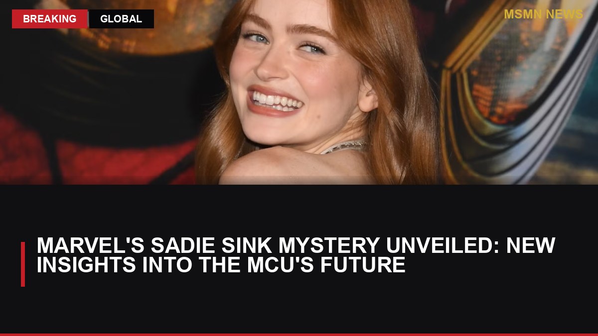 Marvel's Sadie Sink Mystery Unveiled: New Insights into the MCU's Future: MSMN News — image from MovieWeb