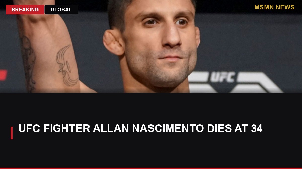 UFC Fighter Allan Nascimento Dies at 34: MSMN News — image from Sky Sports