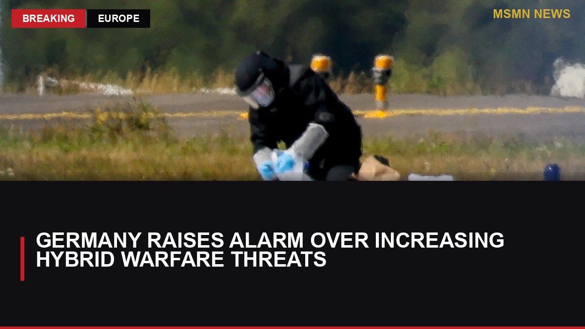 Germany Raises Alarm Over Increasing Hybrid Warfare Threats: MSMN News — image from Al Jazeera English