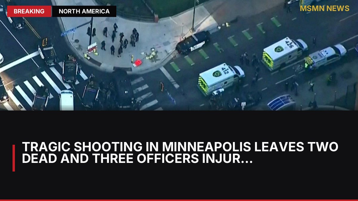 Tragic Shooting in Minneapolis Leaves Two Dead and Three Officers Injured: MSMN News — image from Al Jazeera English