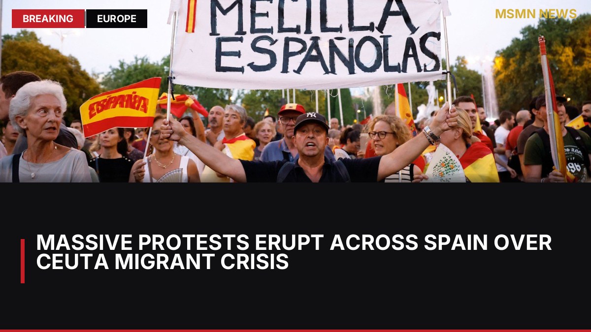 Massive Protests Erupt Across Spain Over Ceuta Migrant Crisis: MSMN News — image from Al Jazeera English