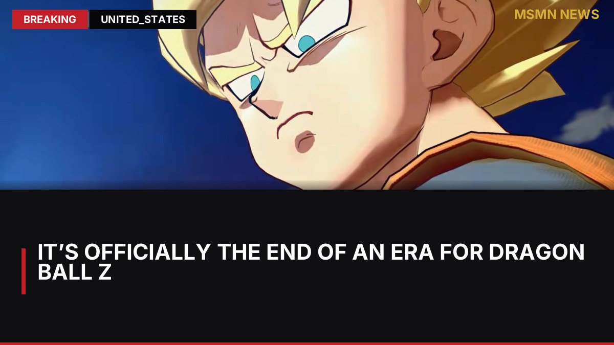 It’s Officially The End Of An Era For Dragon Ball Z: MSMN News — image from ScreenRant