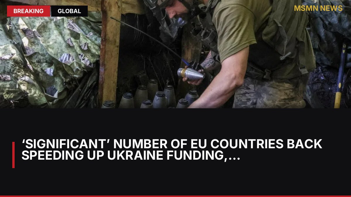 ‘Significant’ number of EU countries back speeding up Ukraine funding, Ireland says: MSMN News — image from Straits Times World