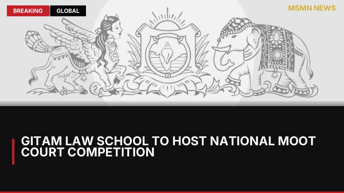 GITAM Law School to host national moot court competition: MSMN News — image from The Hindu National