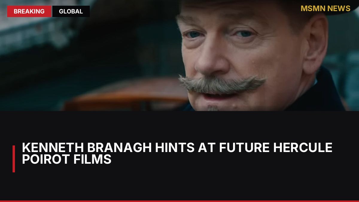 Kenneth Branagh Hints at Future Hercule Poirot Films: MSMN News — image from ComingSoon
