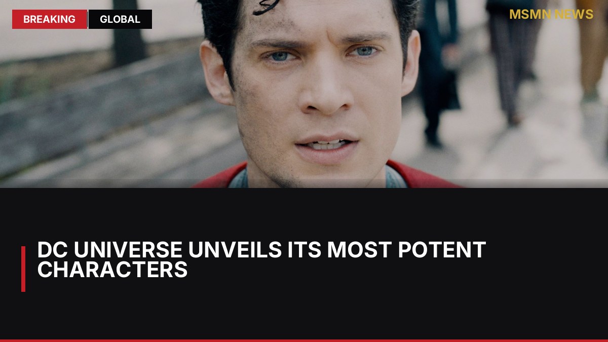 DC Universe Unveils Its Most Potent Characters: MSMN News — image from ScreenRant