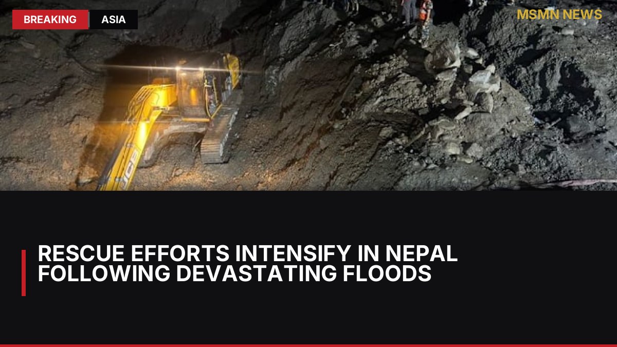 Rescue Efforts Intensify in Nepal Following Devastating Floods: MSMN News — image from Channel News Asia