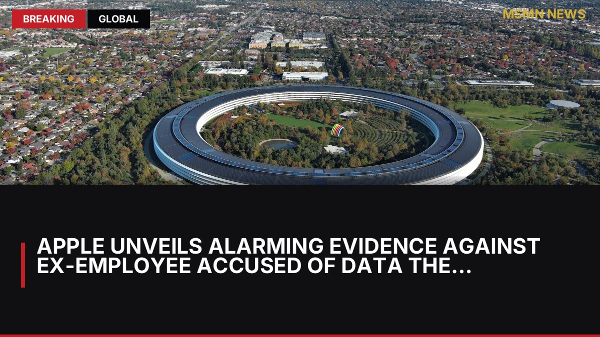 Apple Unveils Alarming Evidence Against Ex-Employee Accused of Data Theft for OpenAI: MSMN News — image from TechCrunch