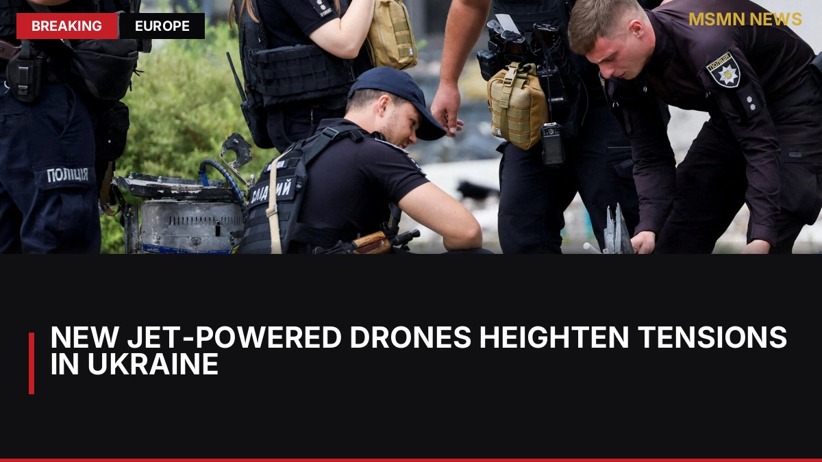 New Jet-Powered Drones Heighten Tensions in Ukraine: MSMN News — image from NYT World