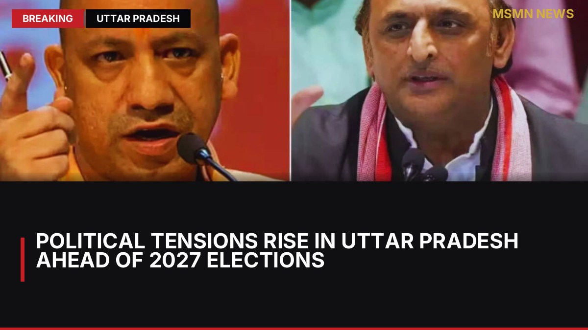Political Tensions Rise in Uttar Pradesh Ahead of 2027 Elections: MSMN News — image from Times of India