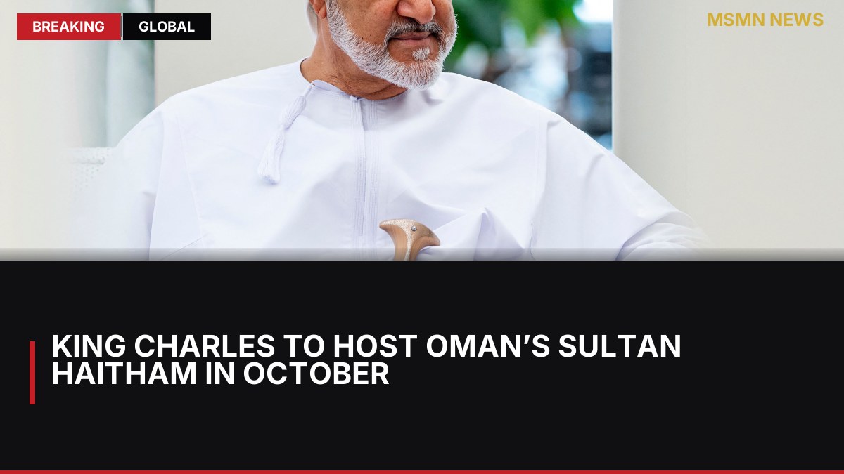King Charles to host Oman’s Sultan Haitham in October: MSMN News — image from The National UAE