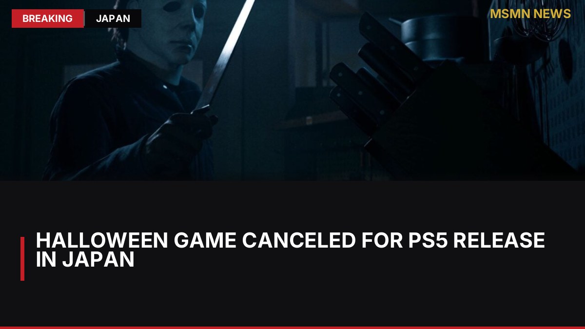 Halloween Game Canceled for PS5 Release in Japan: MSMN News — image from Kotaku