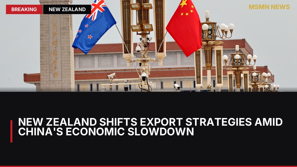 New Zealand Shifts Export Strategies Amid China's Economic Slowdown: MSMN News — image from CNBC Top News