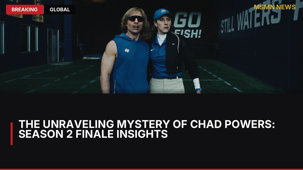 The Unraveling Mystery of Chad Powers: Season 2 Finale Insights: MSMN News — image from Variety